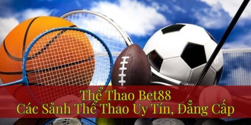 THỂ THAO 2 Một vài sảnh cược được yêu thích tại Bet88 thể thao